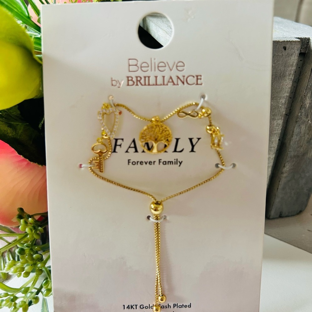 Brilliance Gold Family Bracelet